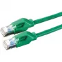Cabo patch S/FTP Dätwyler Cat6 verde 10m