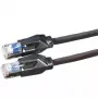 Cabo de rede Dätwyler Cables S/FTP Patch Cat6 preto 20 m