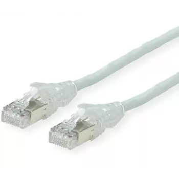 Cabo de rede Dätwyler Cables 21.05.0500 cinzento 0,5m Cat6a S/FTP