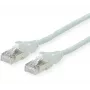 Cabo de rede Dätwyler Cables 21.05.0510 cinzento 1 m Cat6a S/FTP