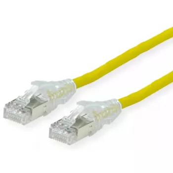 Cabo de rede Dätwyler 21.05.0522 amarelo 2m Cat6a S/FTP