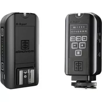 Disparador de flash sem fios Elinchrom EL‑Skyport Universal Plus E19370 para flashes de estúdio