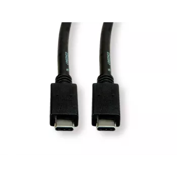 Cabo USB VALUE 11.99.9057 USB 3.2 Gen 2 0,5 m USB-C preto