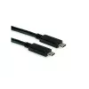 Cabo USB VALUE 11.99.9057 USB 3.2 Gen 2 0,5 m USB-C preto