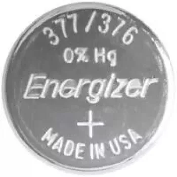 Pilha Energizer 377/376 óxido de prata 1,55 V, 1 unid.
