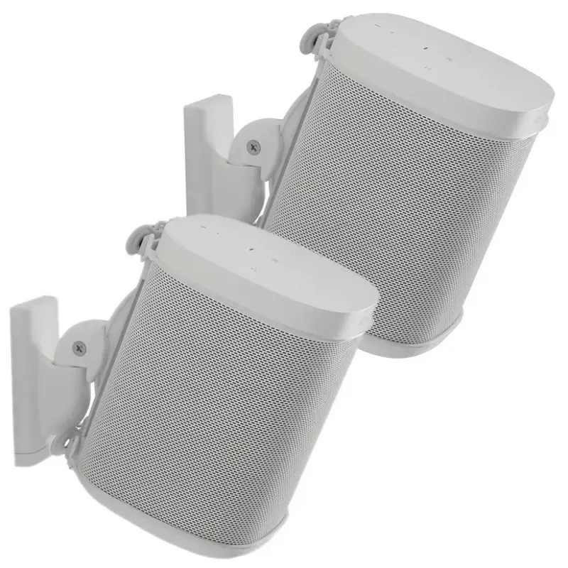 Suporte de parede SANUS WSWM22 para altifalantes – branco, carga máxima 4,53 kg, 14 cm de altura, 180×205 mm