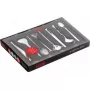 Colher de café Alessi Il caffè aço inoxidável 8 unid. MSPOONSET