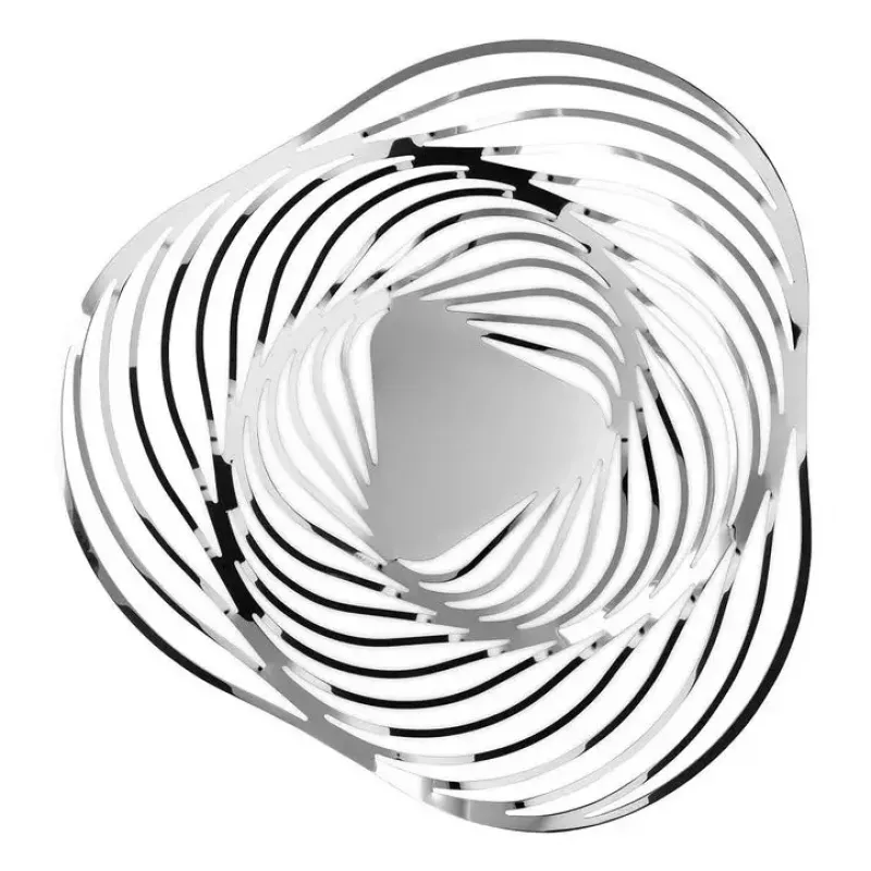 Taça decorativa Alessi ACO01 aço inoxidável 43 cm