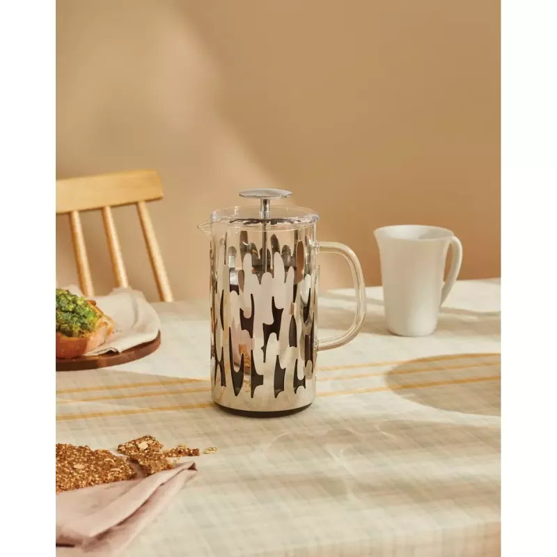 Cafeteira manual Alessi BM12/8 aço inoxidável 150 mm