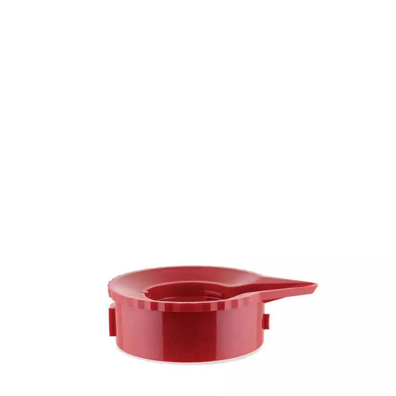 Alessi Plisse Jarro térmico 1 L, vermelho