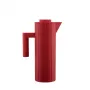 Alessi Plisse Jarro térmico 1 L, vermelho