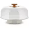 Suporte de mesa Alessi Mattina BG06 WG cinzento quente – suporte para louça de mesa, modelo BG06 WG