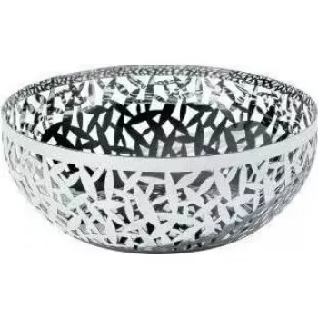 Cesto de servir Alessi MSA04/21 redondo aço inoxidável 95 mm