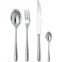 Alessi Caccia LCD01S24 Conjunto de talheres, 24 peças, aço inoxidável