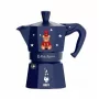 Cafeteira moka BIALETTI Moka Express 3 chávenas 150 ml, Joyful Christmas Blue