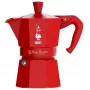 Cafeteira de fogão BIALETTI Moka Express 1TZ 1 chávena vermelho