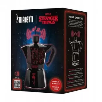 Cafeteira expresso BIALETTI Moka Express 6 chávenas – 6 TZ Stranger Things