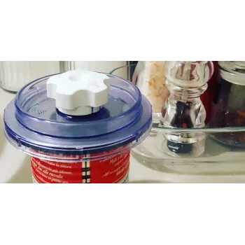 Tampa para alimentos Magic Vac ACO1011 – tampa de vácuo universal 12,5 cm