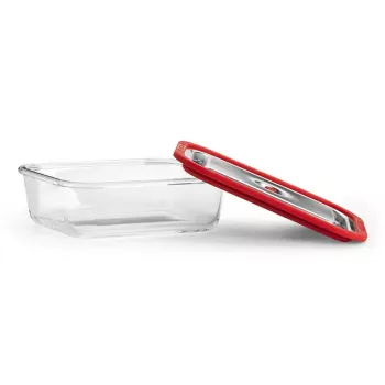 Recipiente de armazenamento Magic Vac ACO1138, retangular, 1,9 L, transparente, 235×184×83 mm