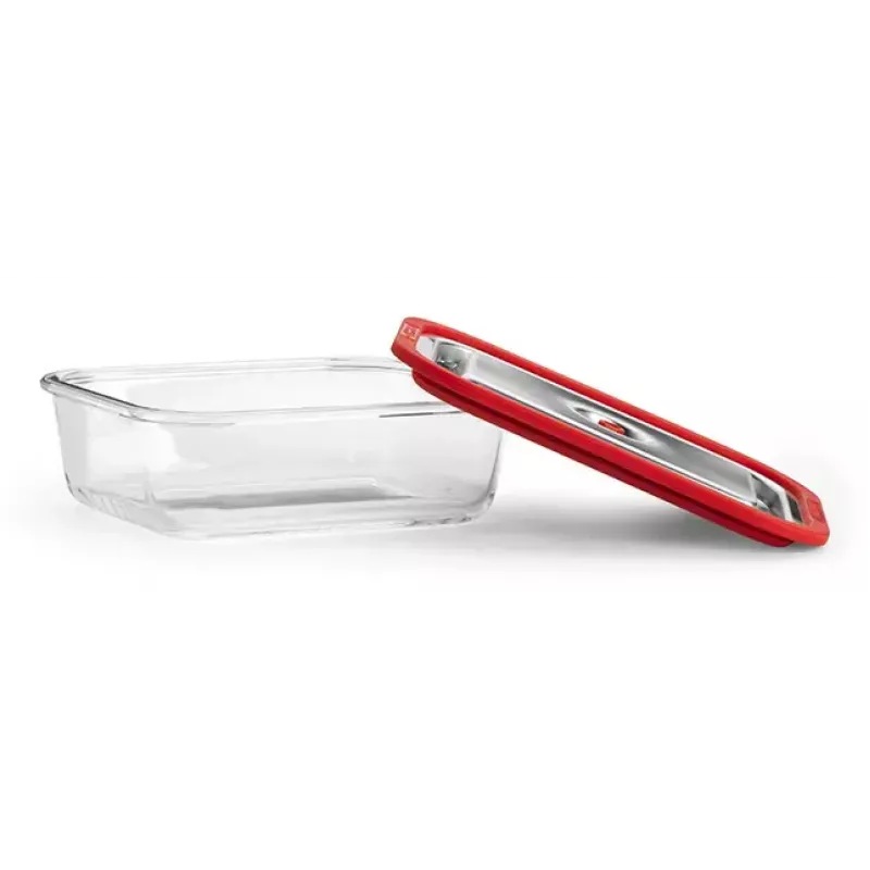 Recipiente de armazenamento Magic Vac ACO1138, retangular, 1,9 L, transparente, 235×184×83 mm