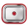Recipiente de armazenamento Magic Vac ACO1138, retangular, 1,9 L, transparente, 235×184×83 mm