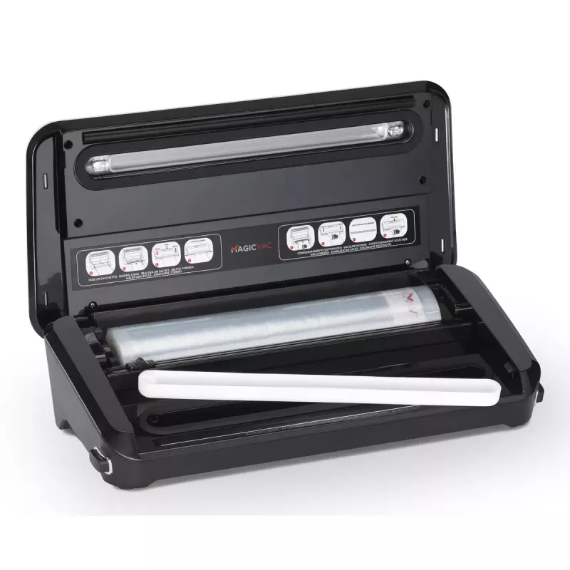 Máquina de vácuo Magic Vac Activa 800 mbar preto branco