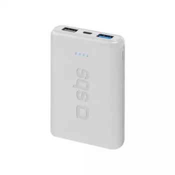 Powerbank portátil SBS 5000 mAh, capacidade da bateria 5000 mAh