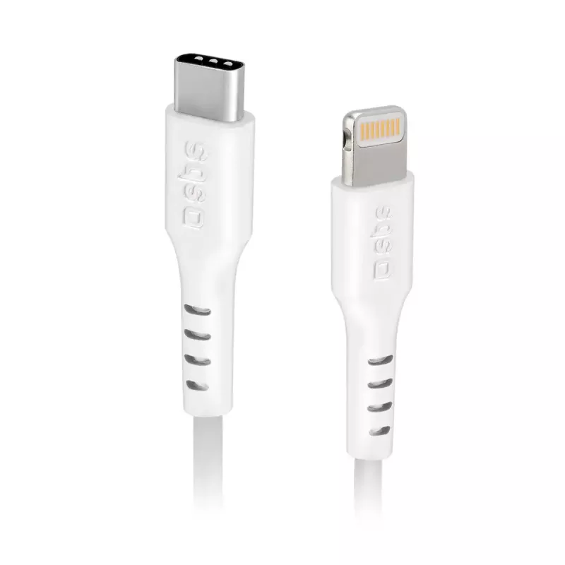 Cabo Lightning para USB-C SBS Mobile TECABLELIGTC2W — 2 m, branco
