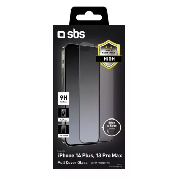 Película protetora de ecrã transparente SBS TESCRFCIP1367K para iPhone 13 Pro Max, resistente a choques e riscos