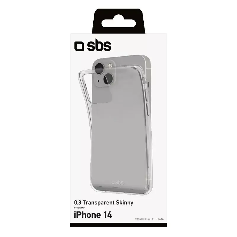 Capa SBS TESKINIP1461T para iPhone 14 transparente 15,5 cm