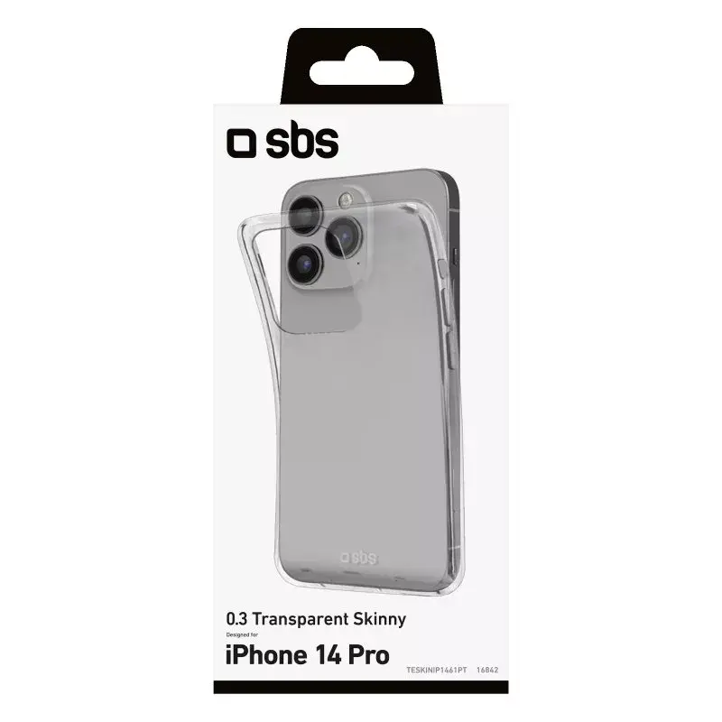 Capa SBS TESKINIP1461PT para iPhone 14 Pro 15,5 cm transparente