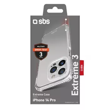 Capa SBS Extreme X3 iPhone 14 Pro 15,5 cm transparente