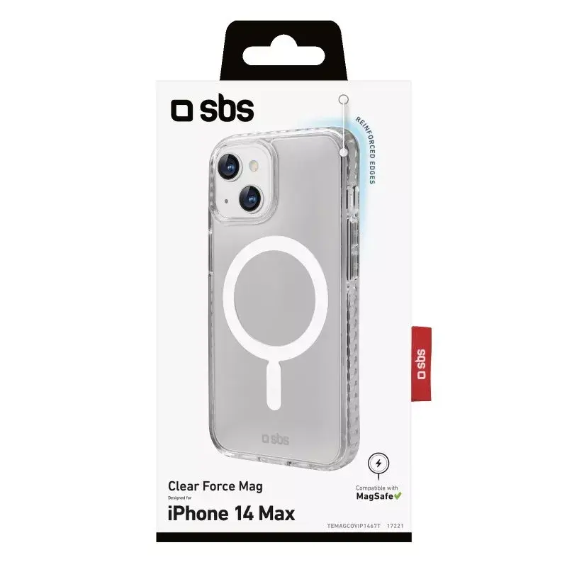 Capa SBS TEMAGCOVIP1467T para iPhone 14 Plus 17 cm transparente
