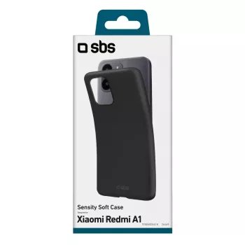 Capa SBS Sensity Xiaomi Redmi A1 16,6 cm preta