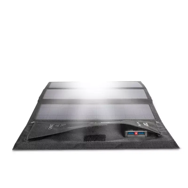 Painel solar SBS TESOLARCHG21W 21W USB 5V 2.1A preto