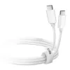 Cabo USB-C para USB-C SBS Mobile TECABLETISSUETCCG, USB 2.0, 1,5 m, branco