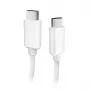 Cabo USB-C para USB-C SBS Mobile TECABLETISSUETCCG, USB 2.0, 1,5 m, branco