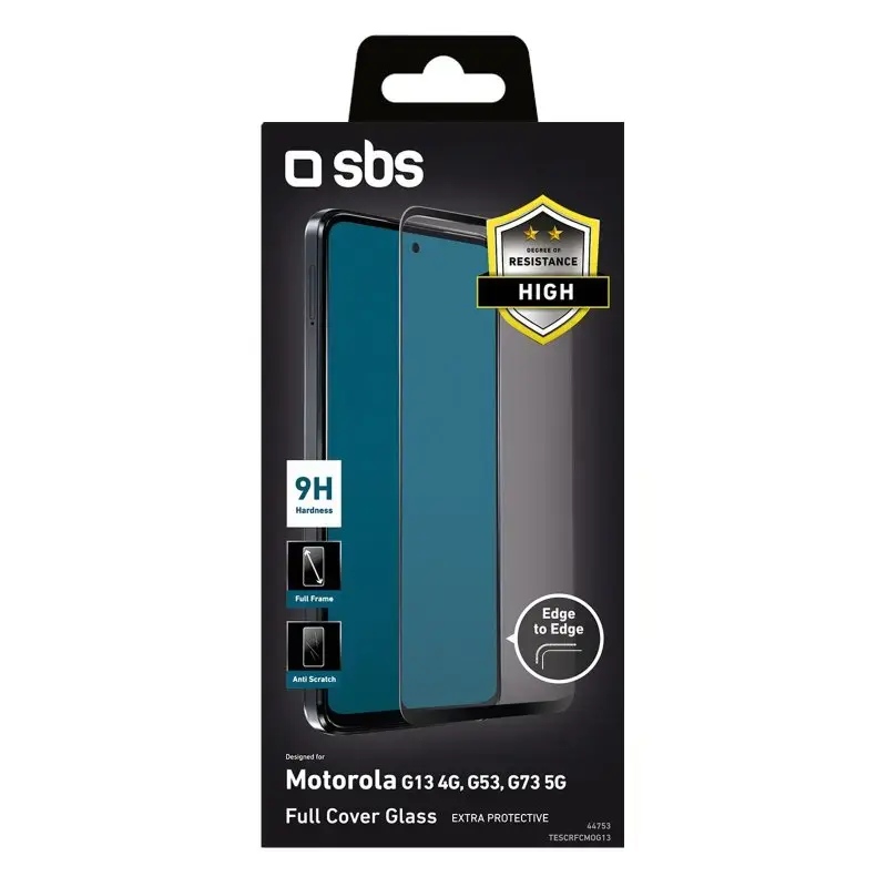 Película protetora de ecrã SBS TESCRFCMOG13 para Motorola Moto G13 G53 G73