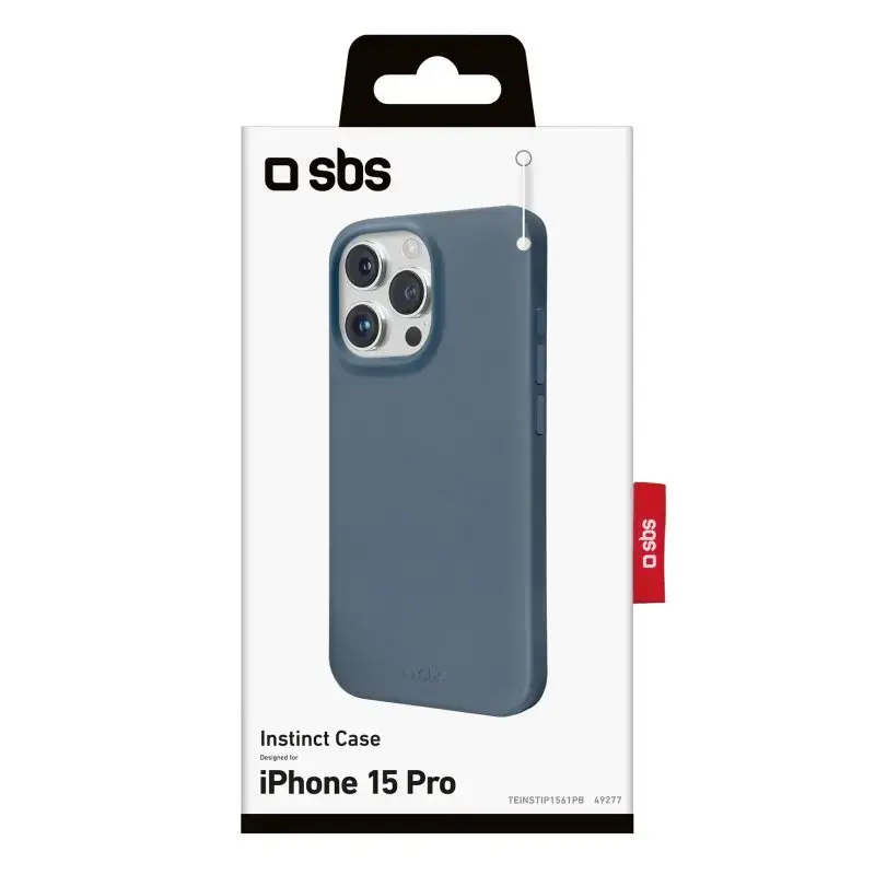 Capa SBS TEINSTIP1561PB para iPhone 15 Pro 15,5 cm azul