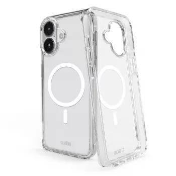 Capa SBS Light Mag para iPhone 16 transparente 15,5 cm