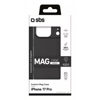 Capa para telemóvel SBS TEINSTMAGIP1763PK para Apple iPhone 17 Pro 15,9 cm (6,28 polegadas) preta