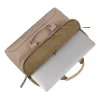 Mala messenger Tucano Smilza 38,1 cm 15 polegadas bege