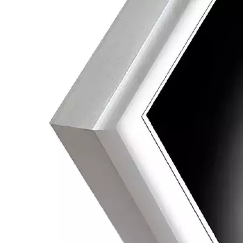 Moldura individual ZEP AL1S2 alumínio prateado 137x187 mm