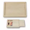 ZEP CX7557 USB Box 13x18 de madeira para fotografias e pen USB