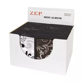ZEP Umbria Mini Álbum 10x15 cm, 40 fotografias, expositor de 36 (MW4640)