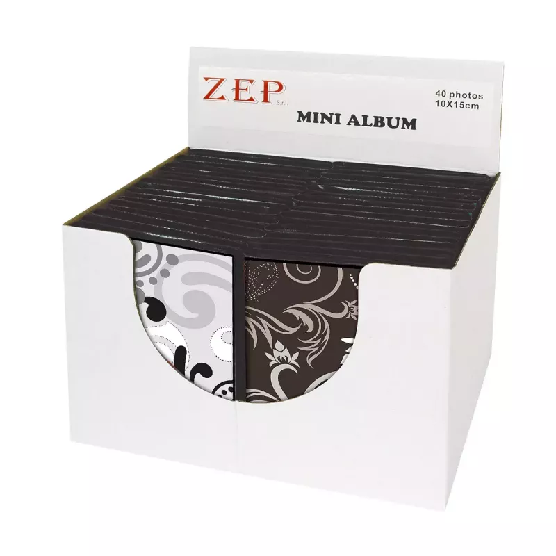ZEP Umbria Mini Álbum 10x15 cm, 40 fotografias, expositor de 36 (MW4640)