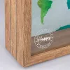 Mealheiro ZEP RM4545 castanho vidro metal madeira 210x65x170 mm