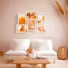 Conjunto de molduras ZEP Ayas 6Q branco MDF 1 unid.