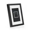 Moldura individual ZEP V4557B preto madeira 150x205mm
