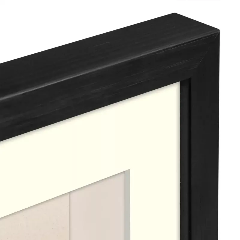 Moldura individual ZEP V4568B preto madeira 170x220 mm